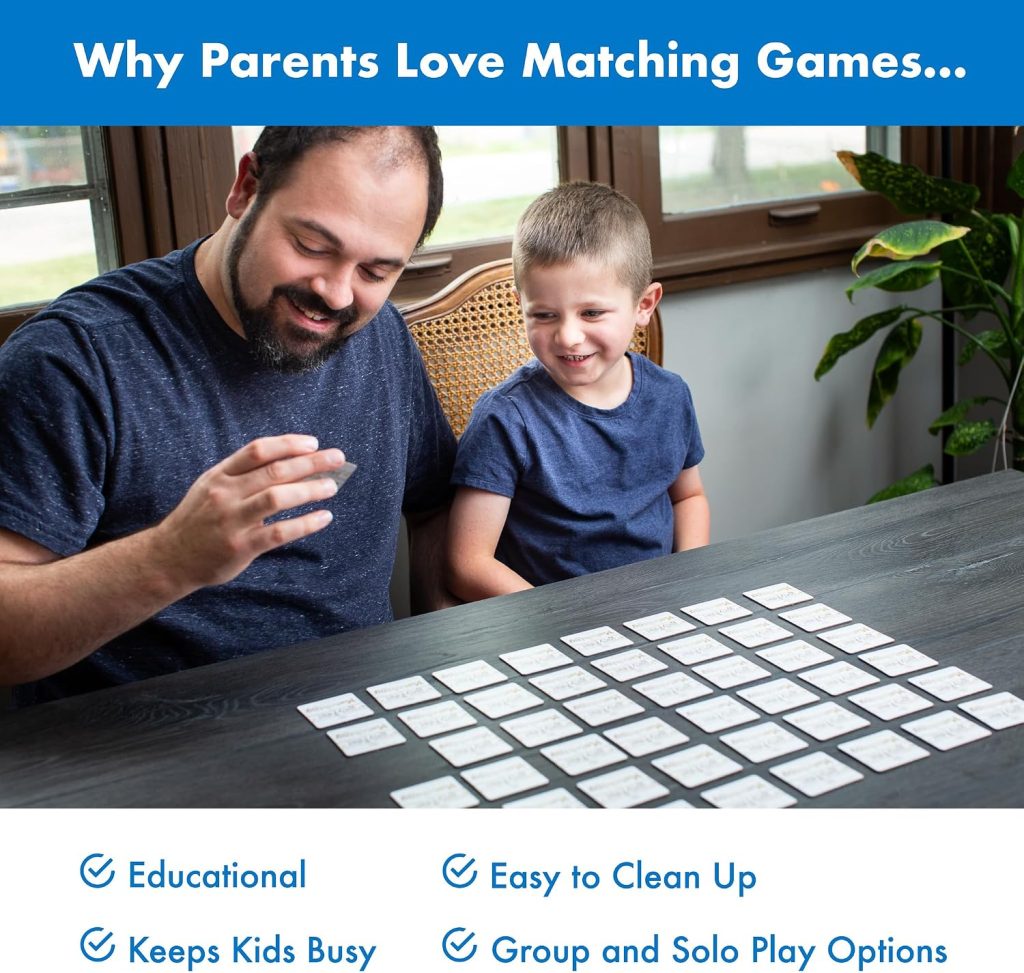 Wonder Forge Frozen 2 Memory Matching Game for Kids Ages 3-5 – Toddler Learning & Educational Toys Featuring Anna, Elsa, and Olaf – Fun Disney Toys