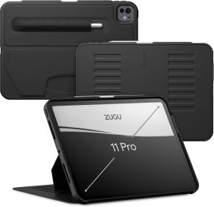 ZUGU Case for iPad Pro 11 inch (M4/M5) 2024/2025 (Black)